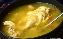 农村小姐姐做鸡肉汤视频,营养美味，一看就会做