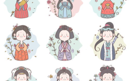汉服小姐姐怎么画漫画脸,描绘漫画中的古典美人